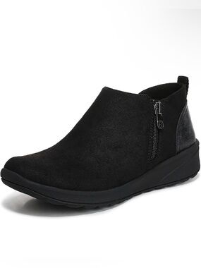 ♥️♥️Life Stride BZees Women's Greta Boot Ankle Bootie with Side Zip | Black 10
